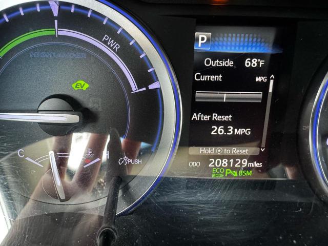74260926 :رقم المزاد ، 5TDDGRFH2KS053684 vin ، 2019 Toyota Highlander Hybrid مزاد بيع