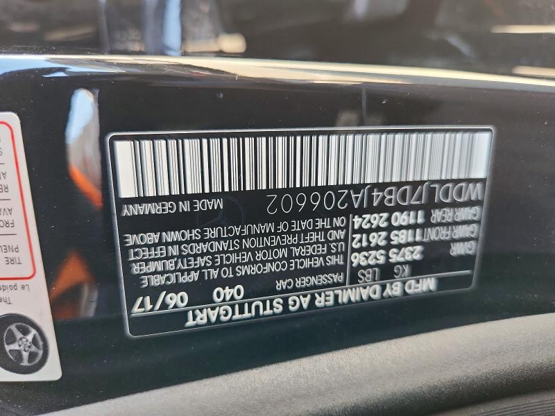2018 Mercedes-benz Cls 550 მანქანა იყიდება აუქციონზე, vin: WDDLJ7DB4JA206602, აუქციონის ნომერი: 71582506