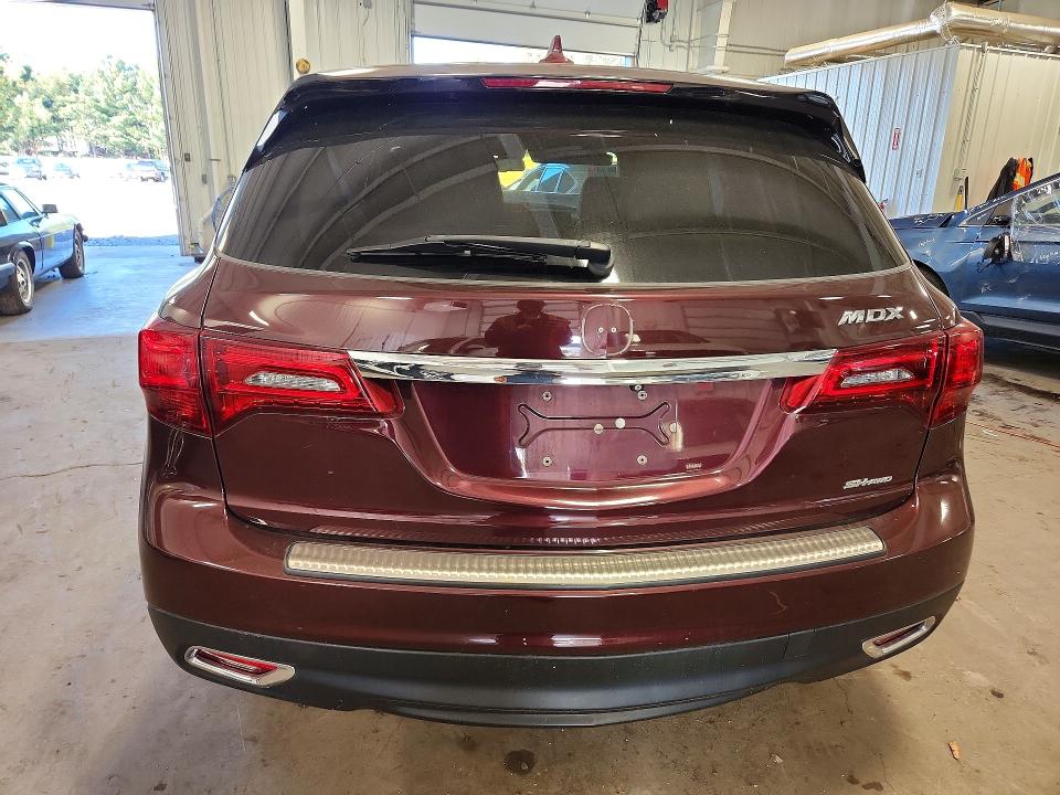 70835706 :رقم المزاد ، 5FRYD4H43EB040666 vin ، 2014 Acura Mdx مزاد بيع