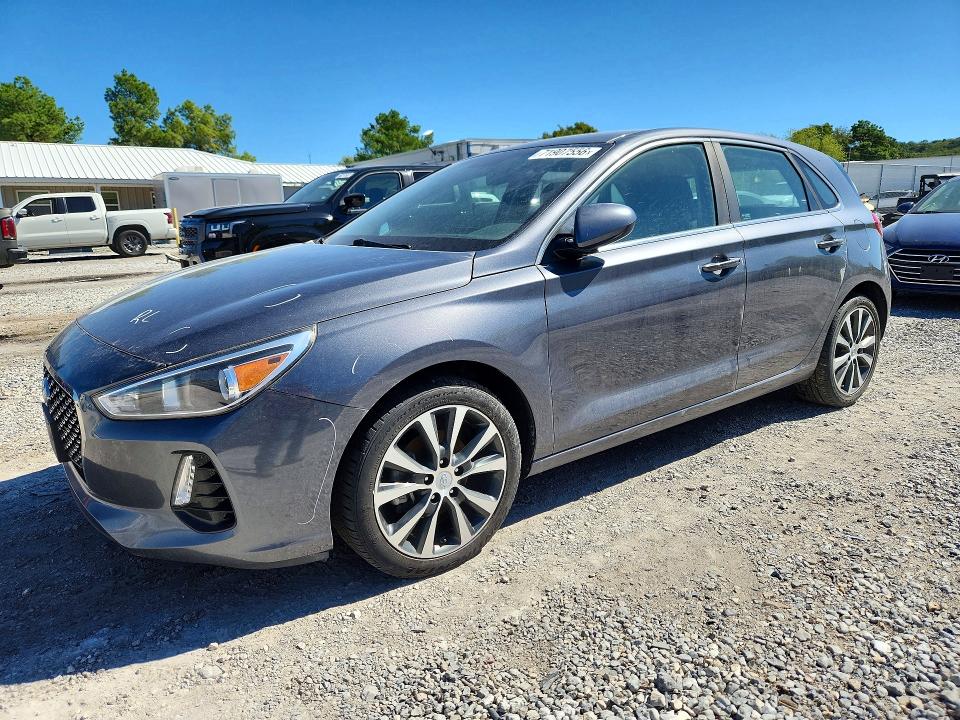 2018 Hyundai Elantra Gt მანქანა იყიდება აუქციონზე, vin: KMHH35LEXJU077351, აუქციონის ნომერი: 71907556