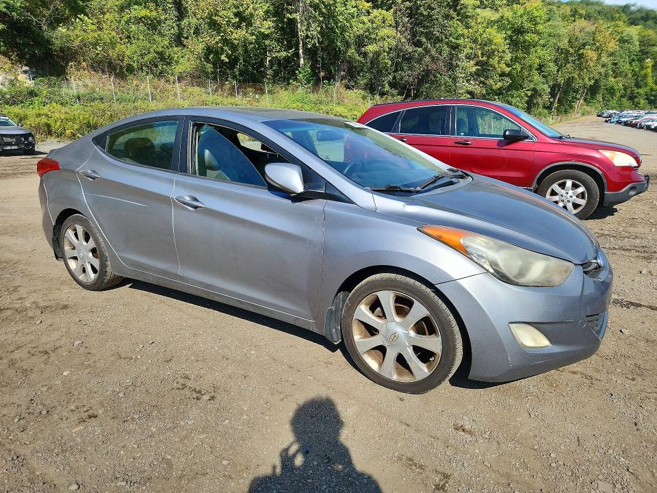 2012 Hyundai Elantra მანქანა იყიდება აუქციონზე, vin: KMHDH4AE1CU207209, აუქციონის ნომერი: 69459326