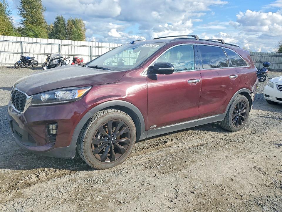2019 Kia Sorento მანქანა იყიდება აუქციონზე, vin: 5XYPGDA57KG587094, აუქციონის ნომერი: 71441726