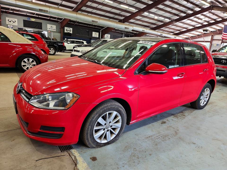 2016 Volkswagen Golf მანქანა იყიდება აუქციონზე, vin: 3VW217AU9GM032255, აუქციონის ნომერი: 71363516