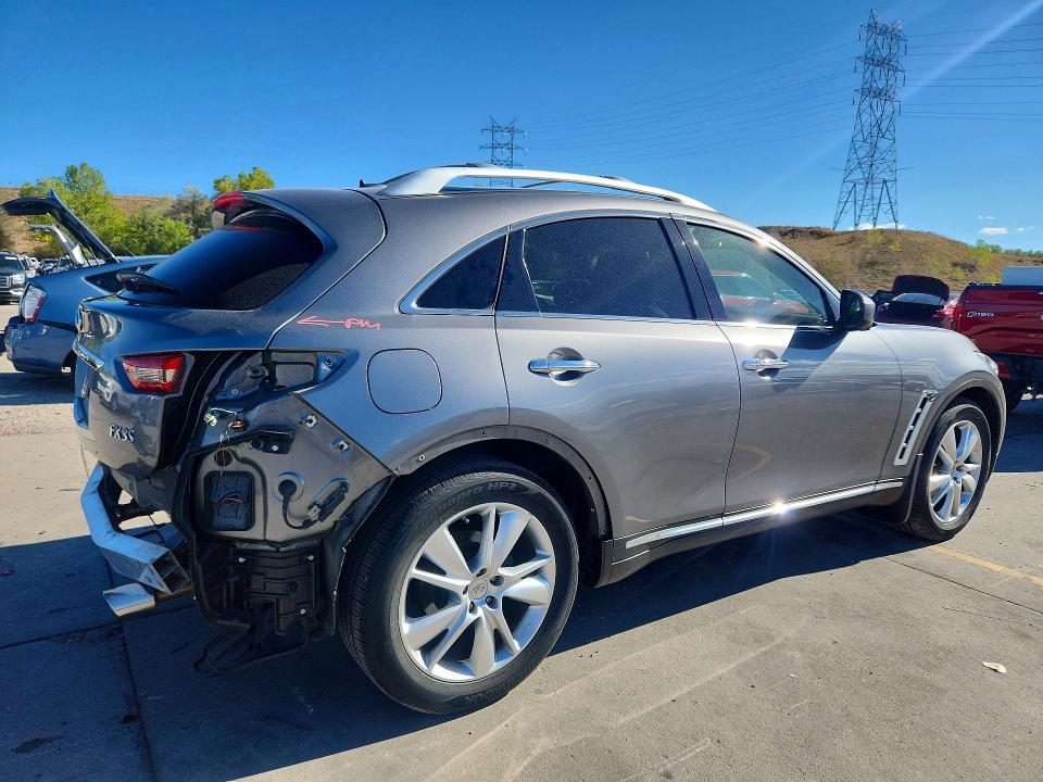 71364706 :رقم المزاد ، JN8AS1MU0CM122392 vin ، 2012 Infiniti Fx35 مزاد بيع