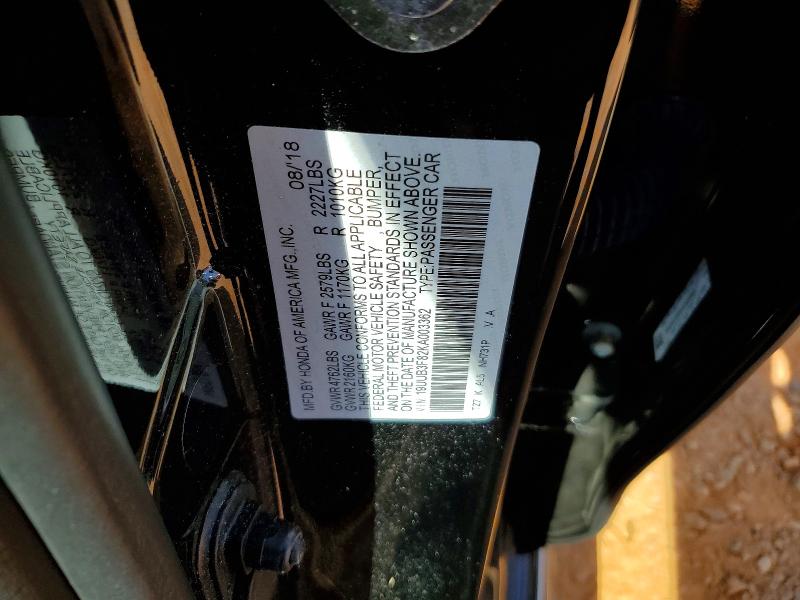 71199526 :رقم المزاد ، 19UUB3F82KA003362 vin ، 2019 Acura Tlx مزاد بيع