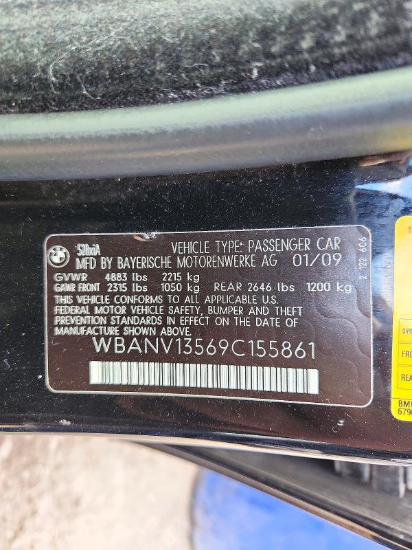 Продаж на аукціоні авто 2009 Bmw 528, vin: WBANV13569C155861, номер лоту: 72271316