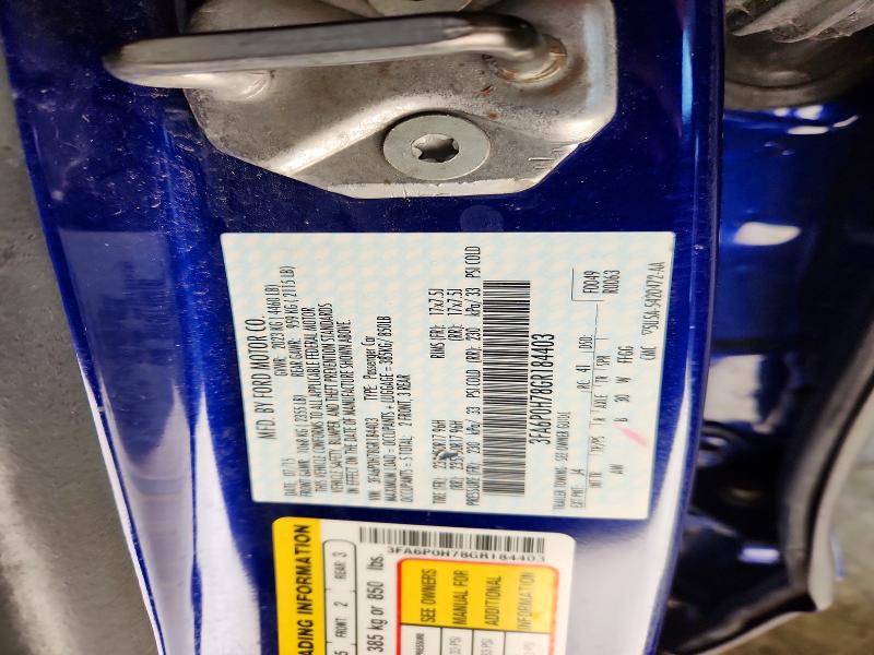 Продажа на аукционе авто 2016 Ford Fusion, vin: 3FA6P0H78GR184403, номер лота: 71193866