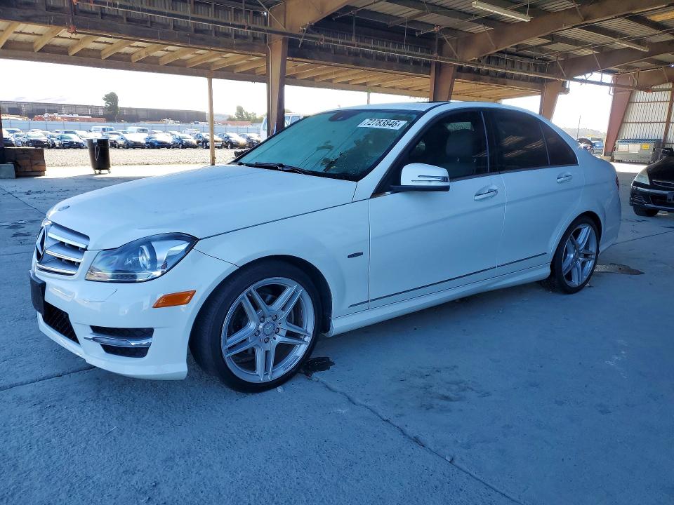 Продажа на аукционе авто 2012 Mercedes-benz C, vin: WDDGF4HB9CR192275, номер лота: 72783846