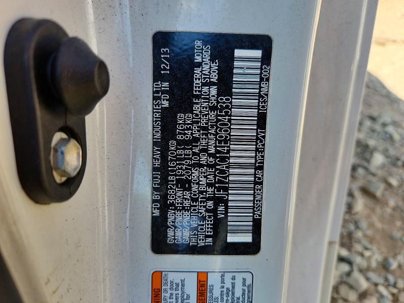 Продажа на аукционе авто 2014 Subaru Brz, vin: JF1ZCAC14E9604538, номер лота: 70903636