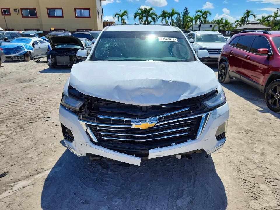 71805476 :رقم المزاد ، 1GNERGKW4NJ192683 vin ، 2022 Chevrolet Traverse مزاد بيع