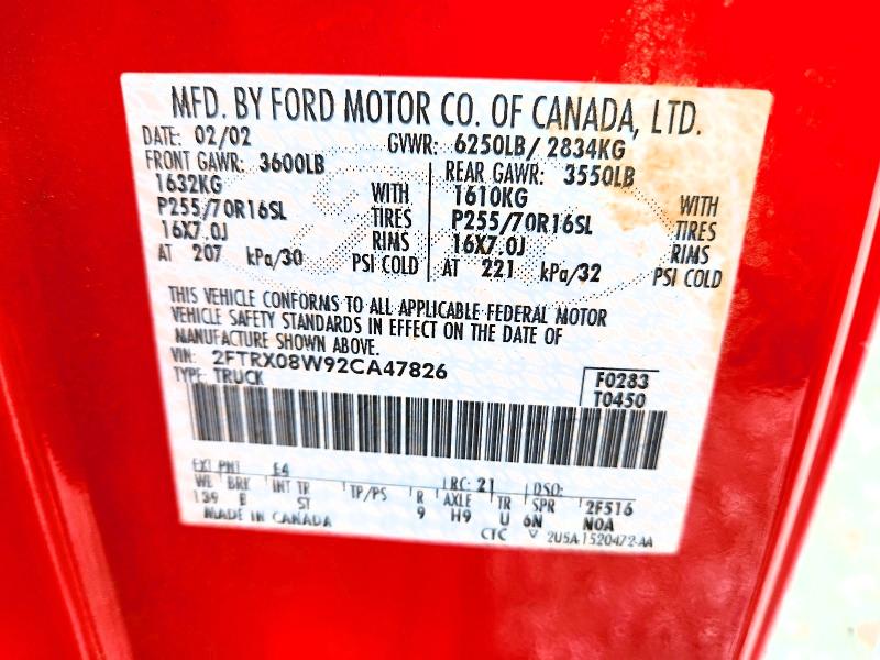 Aukcja sprzedaży 2002 Ford F150, vin: 2FTRX08W92CA47826, numer aukcji: 71252826