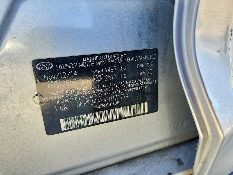 Продажа на аукционе авто 2015 Hyundai Sonata, vin: 5NPE34AF4FH131774, номер лота: 71300176
