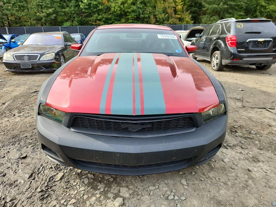 72442436 :رقم المزاد ، 1ZVBP8AN1A5123224 vin ، 2010 Ford Mustang مزاد بيع
