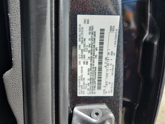 70556836 :رقم المزاد ، 1FMCU0F75JUA97840 vin ، 2018 Ford Escape مزاد بيع