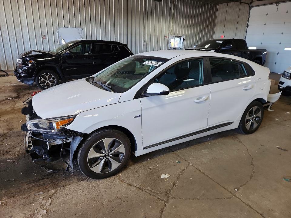 2019 Hyundai Ioniq Electric მანქანა იყიდება აუქციონზე, vin: KMHC75LH2KU038439, აუქციონის ნომერი: 71760756