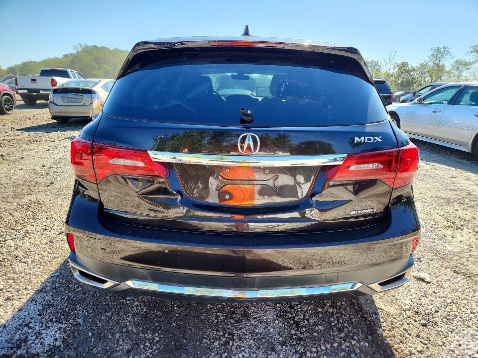 72103636 :رقم المزاد ، 5J8YD4H79JL023164 vin ، 2018 Acura Mdx مزاد بيع