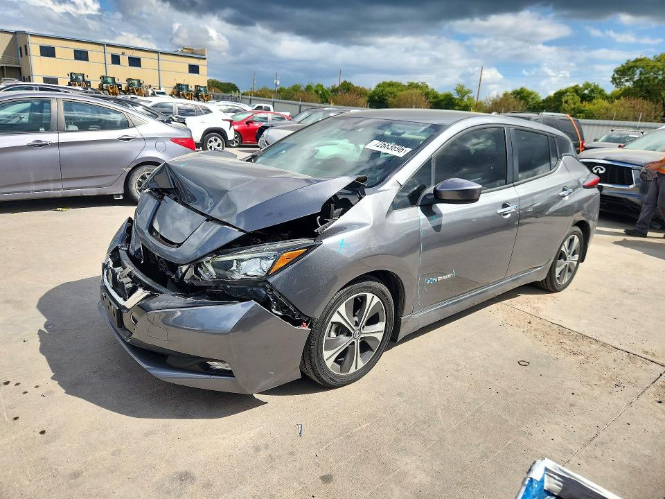 2019 Nissan Leaf მანქანა იყიდება აუქციონზე, vin: 1N4AZ1CP7KC312607, აუქციონის ნომერი: 72683696