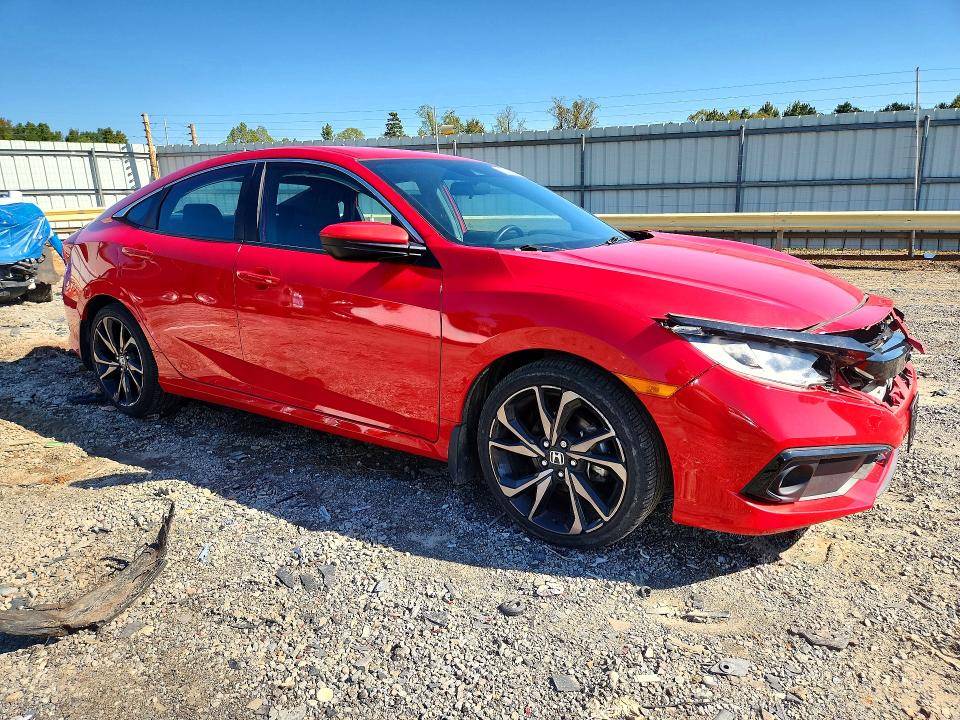72894916 :رقم المزاد ، 2HGFC2E87LH526932 vin ، 2020 Honda Civic مزاد بيع