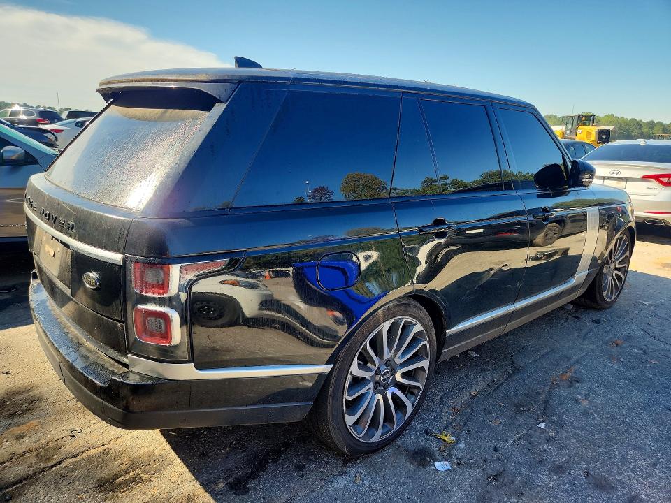2021 Land Rover Range Rover მანქანა იყიდება აუქციონზე, vin: SALGS2RU9MA450815, აუქციონის ნომერი: 72308546