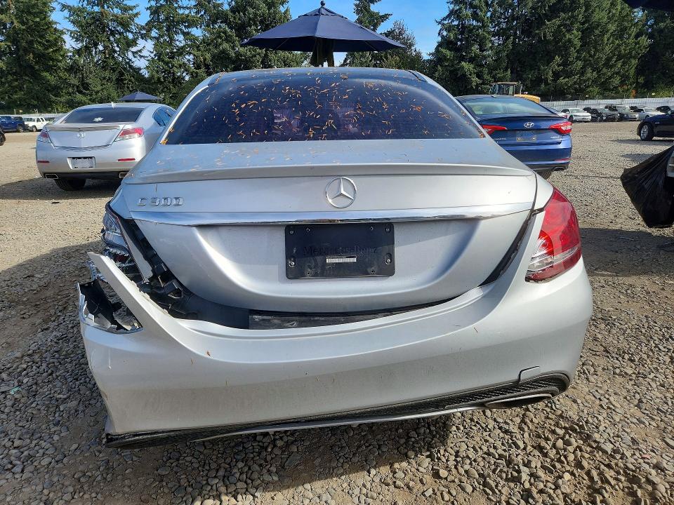 2016 Mercedes-benz C მანქანა იყიდება აუქციონზე, vin: 55SWF4JB7GU127709, აუქციონის ნომერი: 72721996