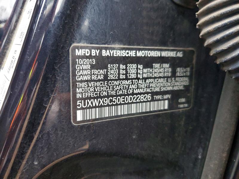 Продажа на аукционе авто 2014 Bmw X3, vin: 5UXWX9C50E0D22826, номер лота: 71399536