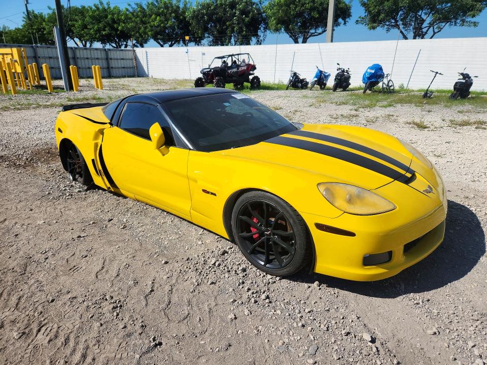 72733786 :رقم المزاد ، 1G1YY26E475101266 vin ، 2007 Chevrolet Corvette مزاد بيع