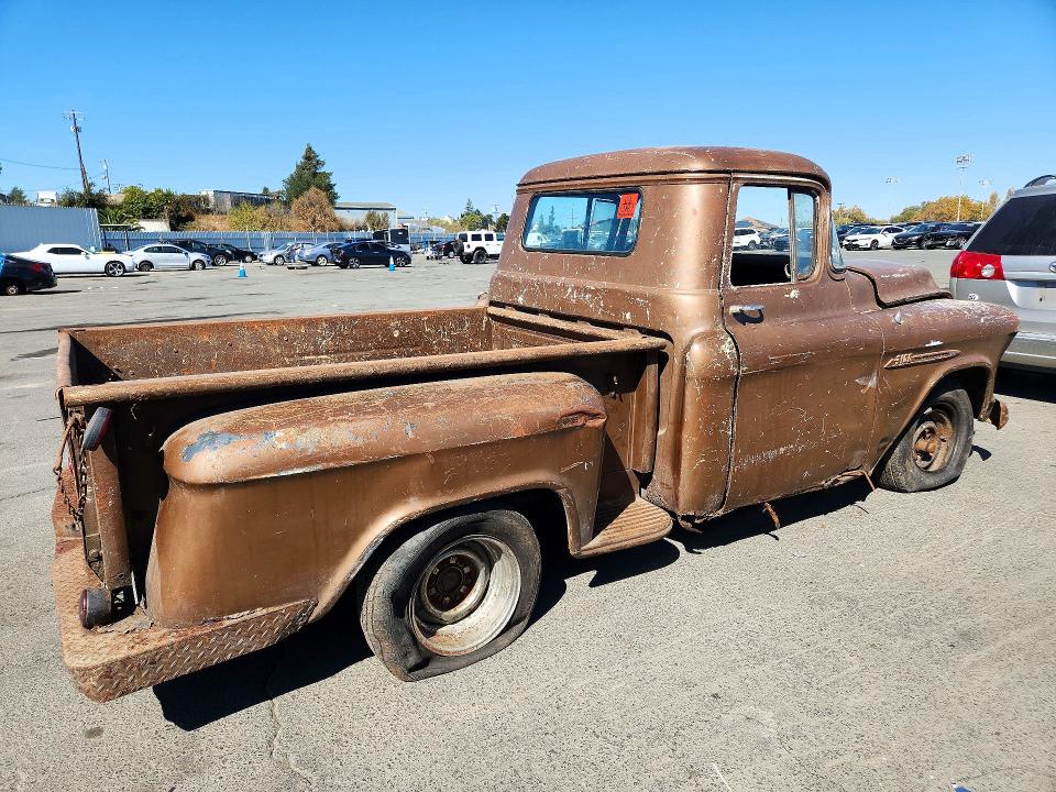 72372626 :رقم المزاد ، H2550008556 vin ، 1955 Chevrolet Pick Up Truck مزاد بيع