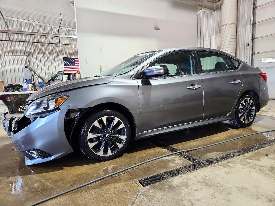 2018 Nissan Sentra მანქანა იყიდება აუქციონზე, vin: 3N1CB7AP4JY204435, აუქციონის ნომერი: 72222166