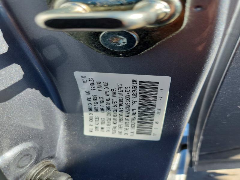 Продажа на аукционе авто 2016 Honda Accord, vin: 1HGCR2F36GA048978, номер лота: 71029816