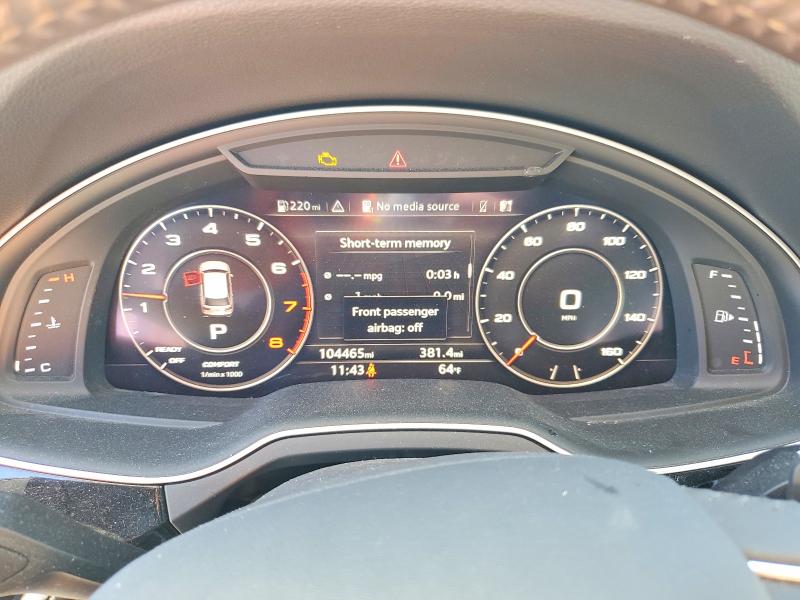 2018 Audi Q7 მანქანა იყიდება აუქციონზე, vin: WA1LAAF70JD005711, აუქციონის ნომერი: 71810636