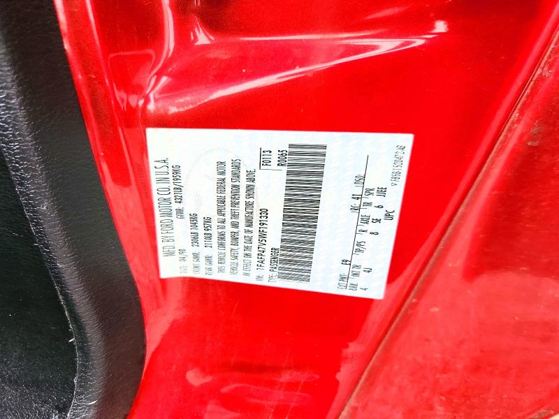 Aukcja sprzedaży 1998 Ford Mustang, vin: 1FAFP47V5WF191330, numer aukcji: 71232766