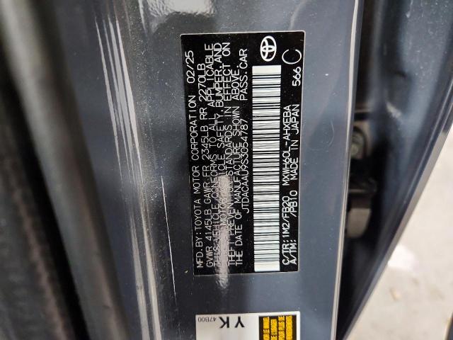 Продажа на аукционе авто 2025 Toyota Prius, vin: JTDACAAU9S3054787, номер лота: 71580356