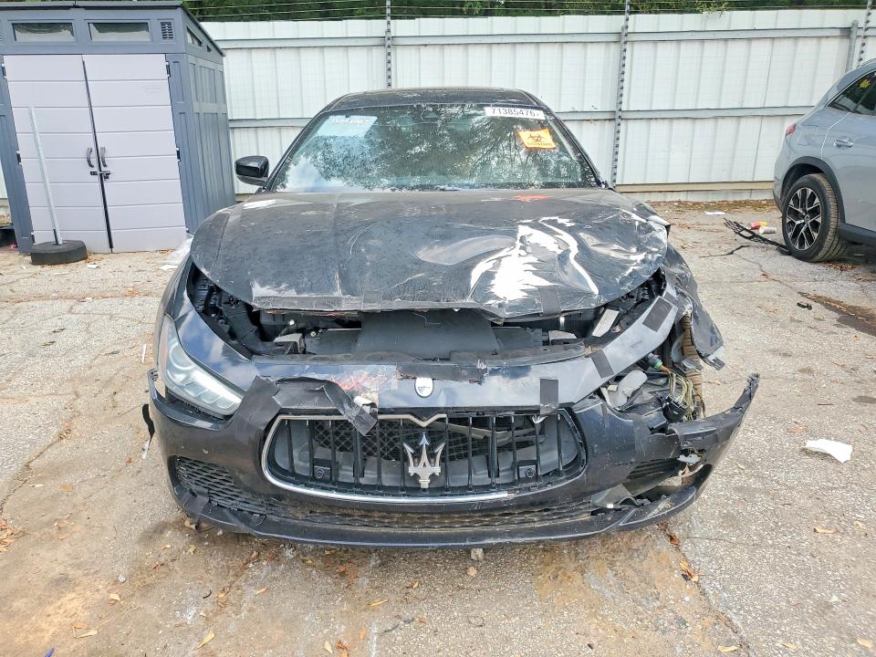 2017 Maserati Ghibli მანქანა იყიდება აუქციონზე, vin: ZAM57RTA7H1203494, აუქციონის ნომერი: 71385476