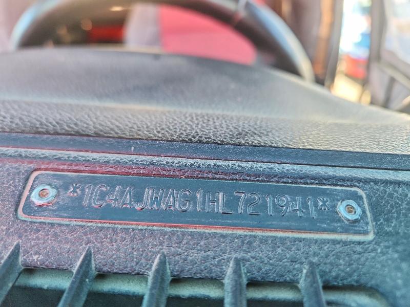 Auction sale of the 2017 Jeep Wrangler, vin: 1C4AJWAG1HL721941, lot number: 70276206