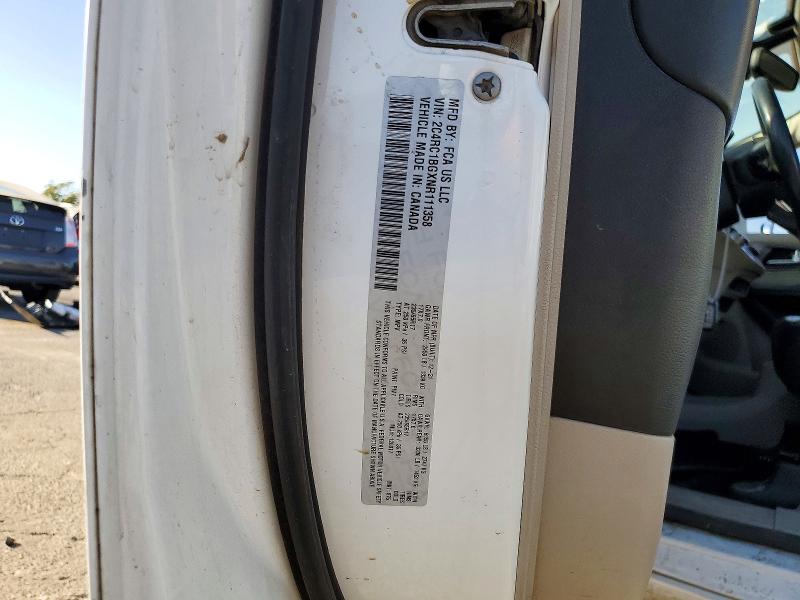 69349666 :رقم المزاد ، 2C4RC1BGXNR111358 vin ، 2022 Chrysler Pacifica مزاد بيع