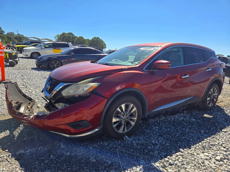 71594686 :رقم المزاد ، 5N1AZ2MG4FN258560 vin ، 2015 Nissan Murano مزاد بيع
