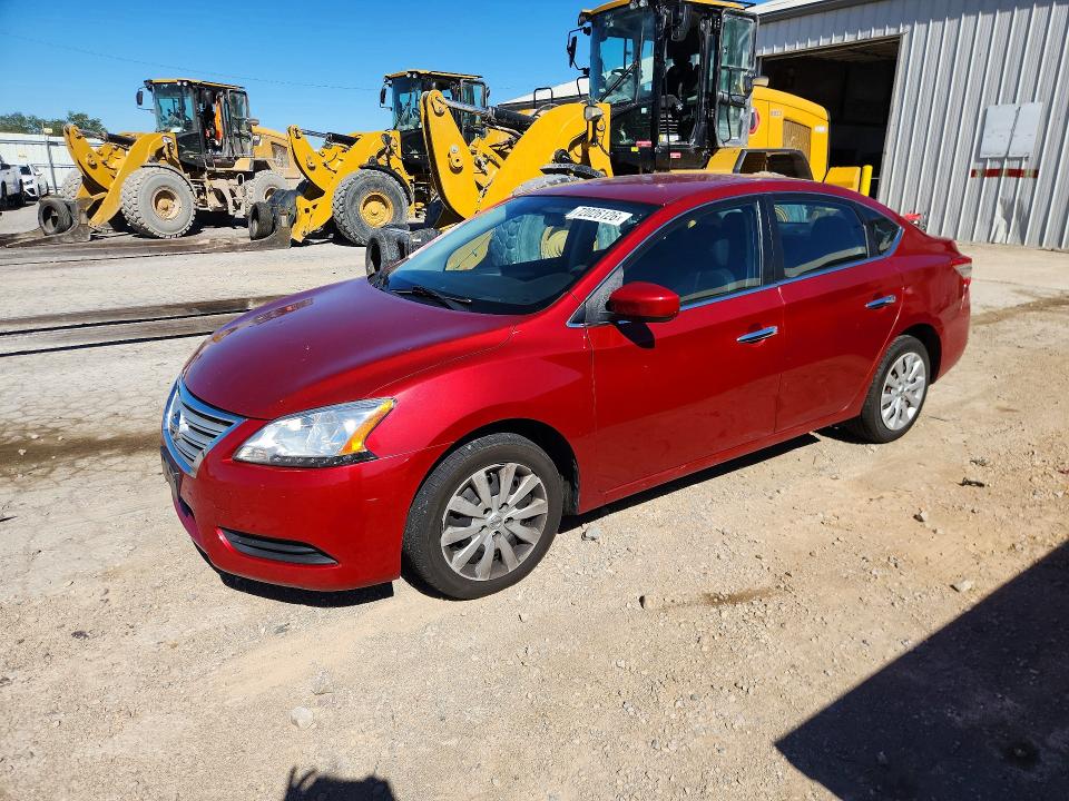 Продаж на аукціоні авто 2014 Nissan Sentra, vin: 3N1AB7AP4EY250330, номер лоту: 72026126
