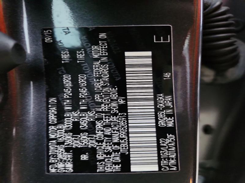 Aukcja sprzedaży 2016 Toyota 4runner, vin: JTEBU5JR9G5285913, numer aukcji: 71063976