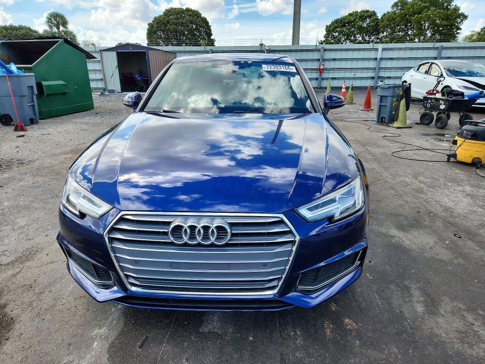 Продажа на аукционе авто 2019 Audi A4, vin: WAUHMAF43KA056824, номер лота: 72393166