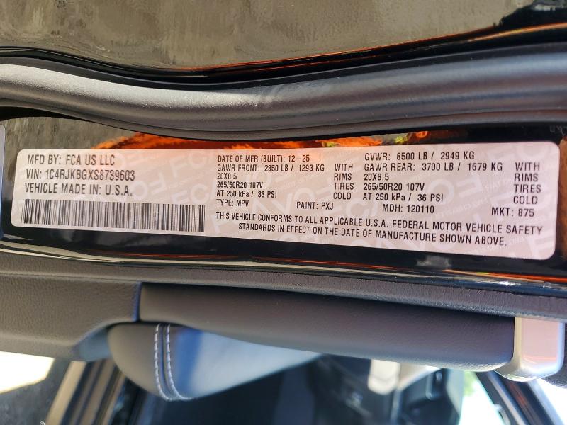 Aukcja sprzedaży 2025 Jeep Grand Cherokee, vin: 1C4RJKBGXS8739603, numer aukcji: 71259346