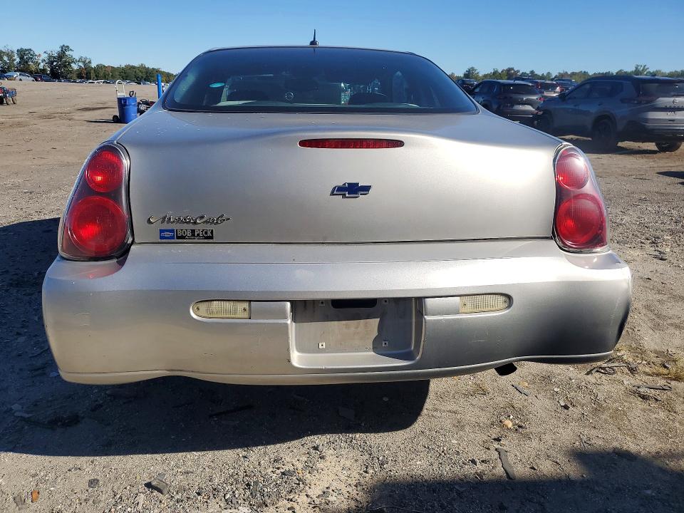 71250776 :رقم المزاد ، 2G1WW12E159367891 vin ، 2005 Chevrolet Monte Carlo مزاد بيع