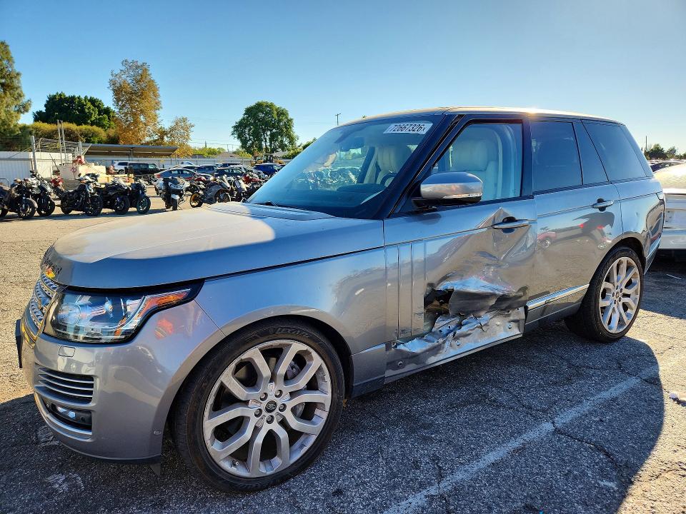 Auction sale of the 2013 Land Rover Range Rover, vin: SALGS2DFXDA118407, lot number: 72667326
