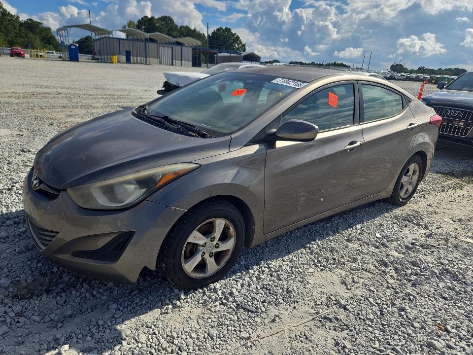 2014 Hyundai Elantra მანქანა იყიდება აუქციონზე, vin: 5NPDH4AE1EH520732, აუქციონის ნომერი: 71042166