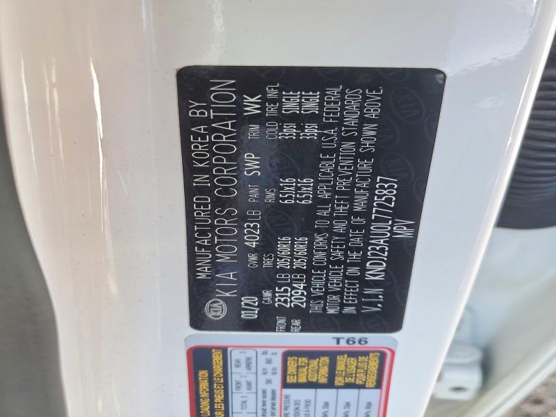 Aukcja sprzedaży 2020 Kia Soul, vin: KNDJ23AU0L7725837, numer aukcji: 71669986