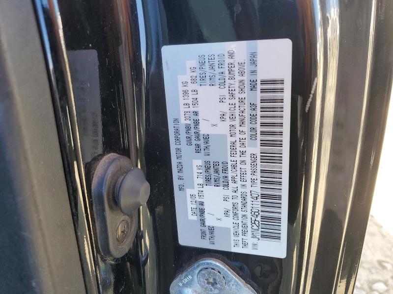 Продажа на аукционе авто 2006 Mazda Mx-5 Miata, vin: JM1NC25F460111407, номер лота: 72590316