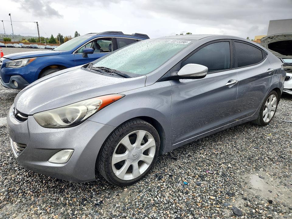 2012 Hyundai Elantra მანქანა იყიდება აუქციონზე, vin: KMHDH4AE6CU478511, აუქციონის ნომერი: 72513396