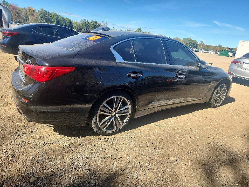 2014 Infiniti Q50 Hybrid მანქანა იყიდება აუქციონზე, vin: JN1AV7AR1EM701855, აუქციონის ნომერი: 69169606