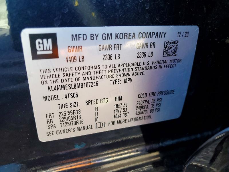 Продаж на аукціоні авто 2021 Buick Encore Gx, vin: KL4MMESL8MB107246, номер лоту: 71954196