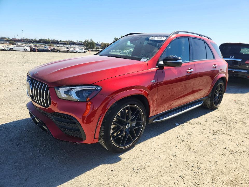 2021 Mercedes-benz Gle მანქანა იყიდება აუქციონზე, vin: 4JGFB6BE6MA302095, აუქციონის ნომერი: 72076586