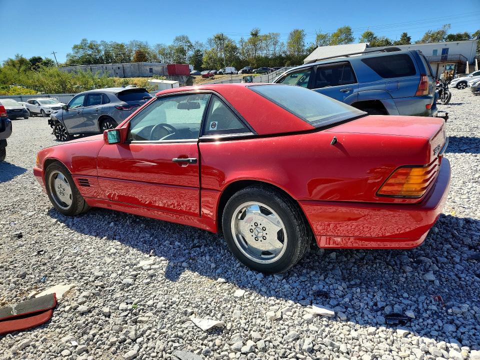 1991 Mercedes-benz 500 მანქანა იყიდება აუქციონზე, vin: WDBFA66E4MF017494, აუქციონის ნომერი: 72160576